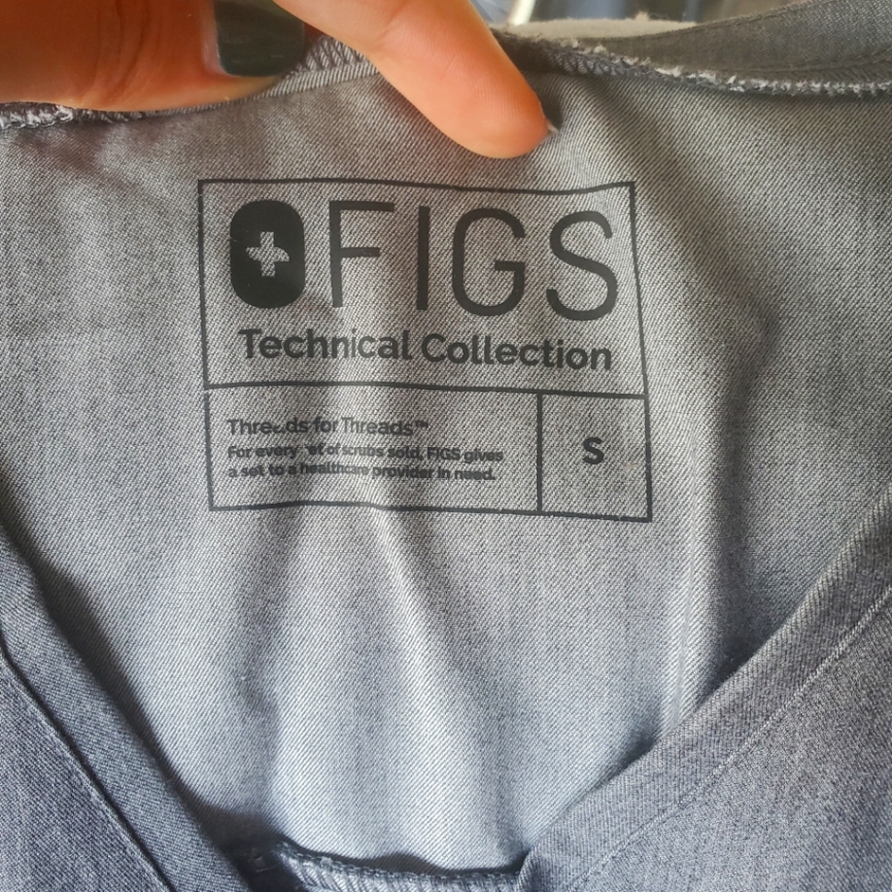 Figs Technical collection Sz Small scrub set with camo detail